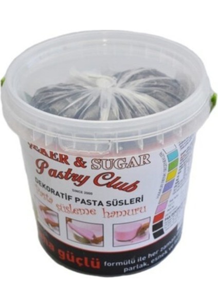 Şeker Sugar Şeker Hamuru Siyah 500 gr