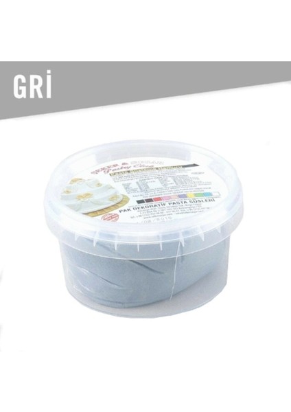 Şeker Sugar Şeker Hamuru Gri (200 G)
