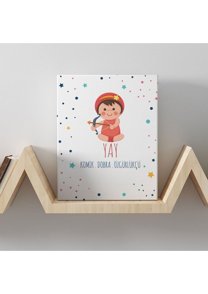 Yay Burcuna Özel Tasarım Kanvas Tablo 35X25 cm