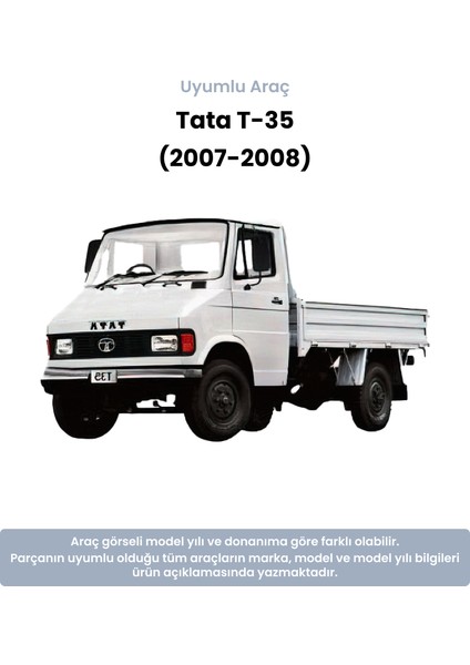 Tata T-35 Sol Çamurluk Sinyali (2007-2008) Lumax