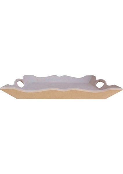 VİP Ahşap Açılı Tepsi 45 X 31 cm
