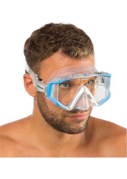 Liberty Triside Dalış Maskesi Clear - Blue - Sılver modelleri