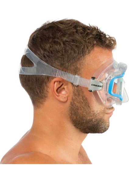 Liberty Triside Dalış Maskesi Clear - Blue - Sılver fırsatları