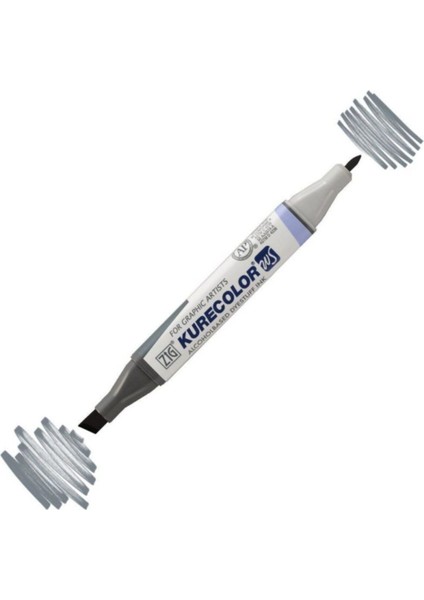 Kurecolor KC3000 Twin S Marker Kalem 808 Natural Gray