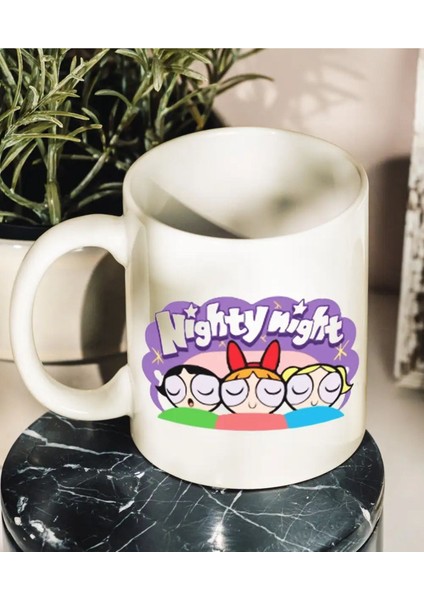 Powerpuff Girls Uyku Saati Hediye Kupa Bardak