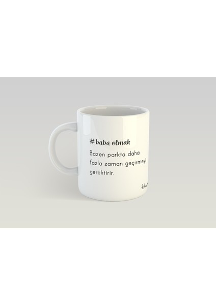 Baba Olmak Serisi-Parkta Zaman Babalar Günü Kupa