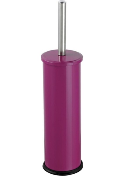 Dekoratif Klozet Fırça Seti Fuşya 36CM Pembe