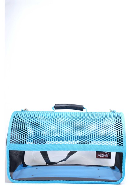 Flybag Voyager Fileli-Şeffaf Model Kedi Köpek Taşıma Çantaları - Turkuaz fiyatları