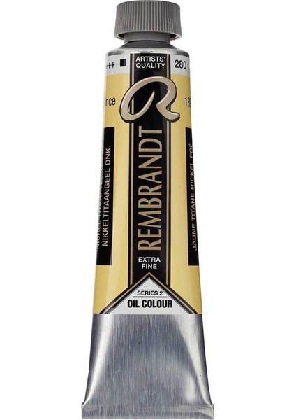 Yağlı Boya 40 ml Nickel Titanium Yellow Deep 280 S.2