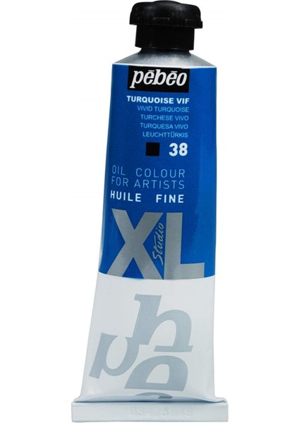 Xl Yağlı Boya 37 ml. N:38 Vivid Turquoise