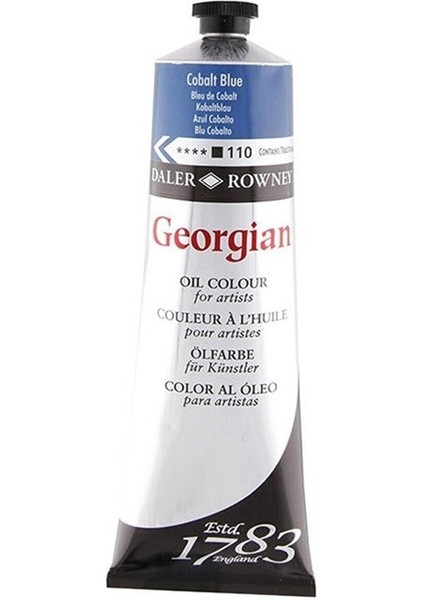 Georgian Yağlı Boya 225ML 110 Cobalt Blue Pigment Natural