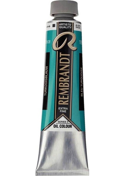 Yağlı Boya 40 ml Turquoise Blue 522 S.3