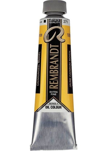 Yağlı Boya 40 ml Cadmium Yellow Medium 271 S.4