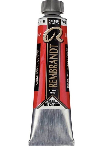 Yağlı Boya 40 ml Cadmium Red Deep 306 S.4