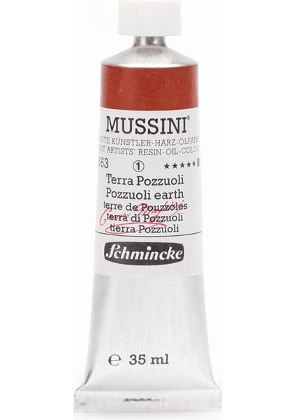 Mussini Yağlı Boya 35 ml Pozzuoli Earth 663 S.1