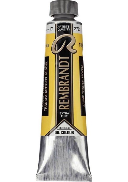 Yağlı Boya 40 ml Transparent Yellow Medium 272 S.3