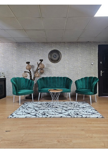 Papatya Çay Seti, Çay Seti Koltuk, Berjer,bahçe Mobilyası, Balkon Mobilyası