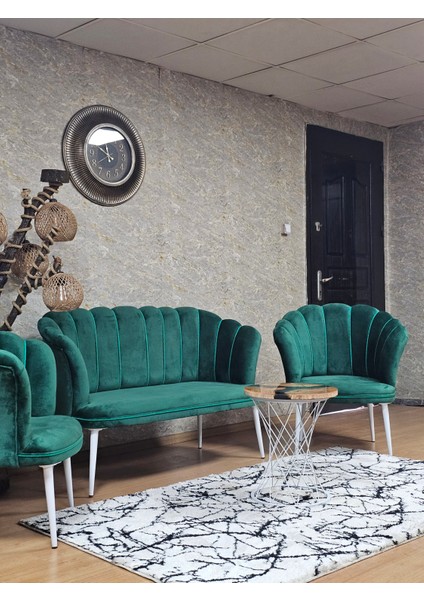 Papatya Çay Seti, Çay Seti Koltuk, Berjer,bahçe Mobilyası, Balkon Mobilyası
