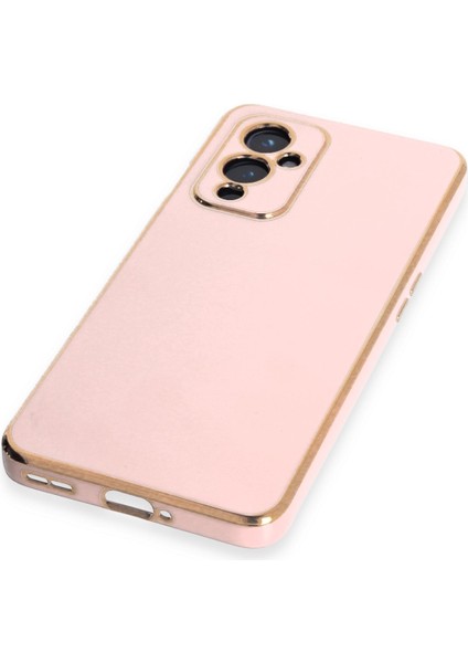 One Plus 9 Kılıf Volet Silikon - Pembe 13