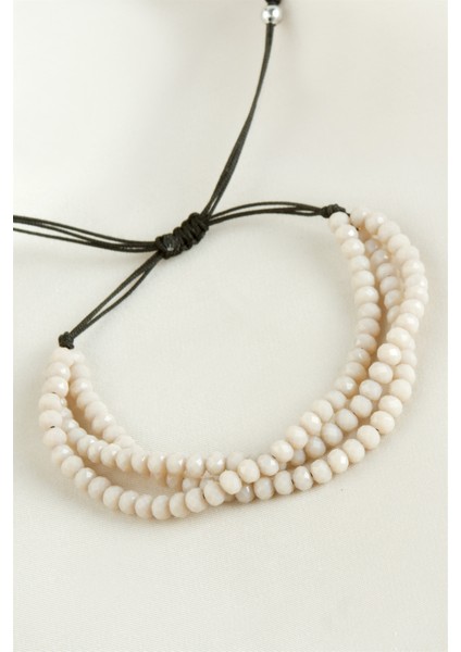 Üçlü Kristal Bileklik