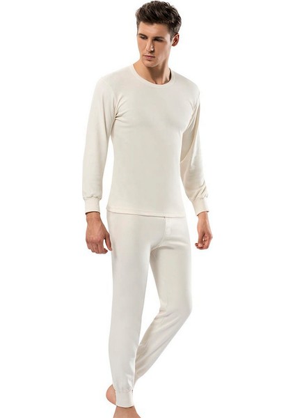 Erdem Krem Erkek Krem Uzun Don 1451 Renk Krem Beden 54(Xl) 13