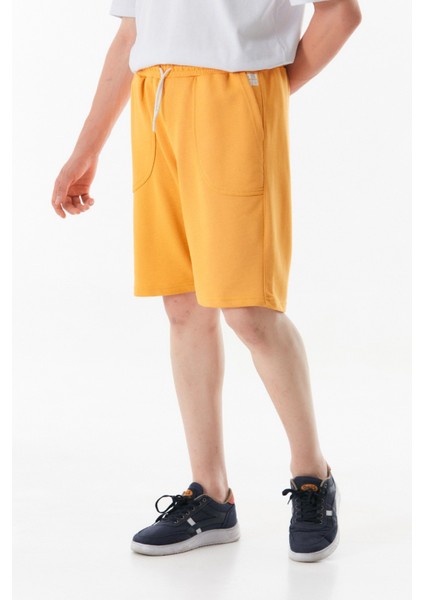 Baskılı Beli Bağcıklı Şort fırsatları