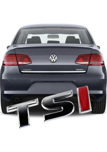 Passat B7 2011-2014 Model Arası Uyumlu Arka Bagaj Tsı Yazısı (122HP)