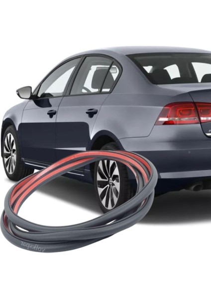 Passat B7 2011-2014 Model Arası Uyumlu Arka Sol Sürücü Tarafı Kapı Toz Fitili