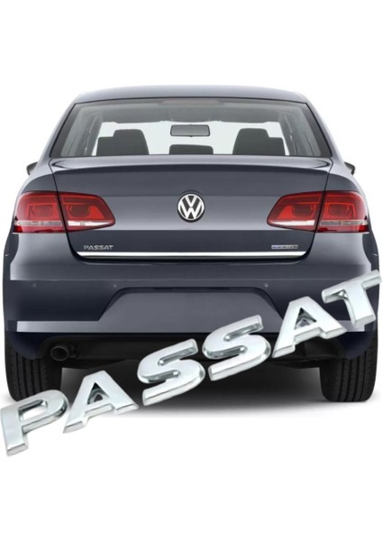 Passat B7 2011-2014 Model Arası Uyumlu Arka Bagaj Passat Yazısı