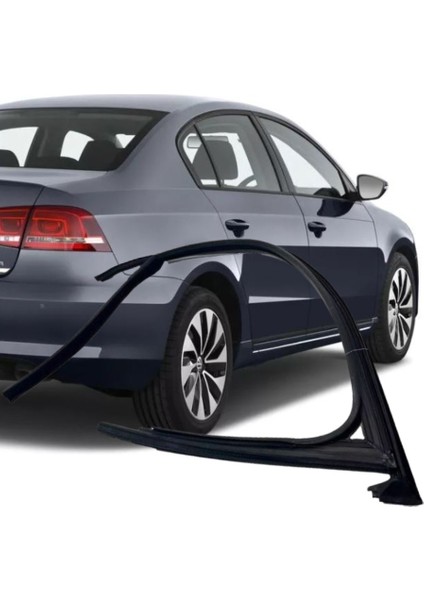 Passat B7 2011-2014 Model Arası Uyumlu Ön Sağ Yolcu Tarafı Kapı Cam Fitili