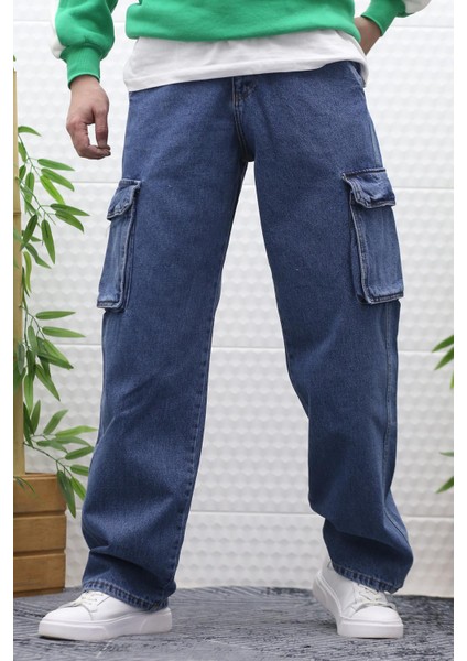 Erkek Baggy Kot Pantolon Kargo Cepli modelleri