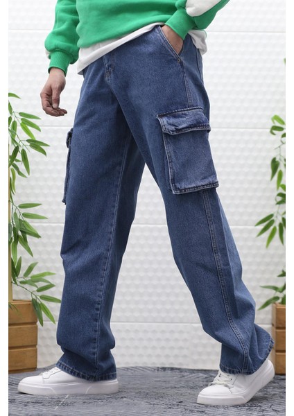 Erkek Baggy Kot Pantolon Kargo Cepli indirimleri