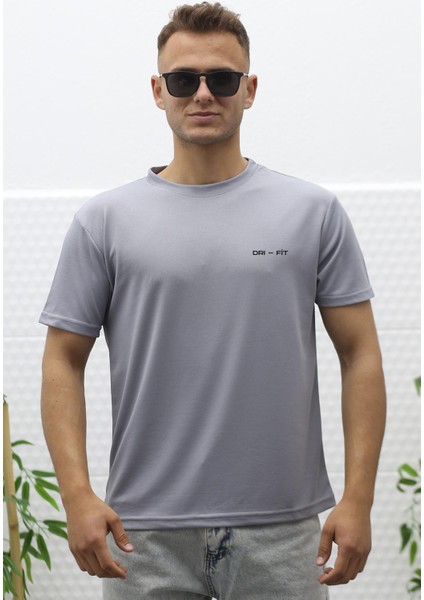 Erkek Nem Emici Nefes Alan Spor T-Shirt fırsatları