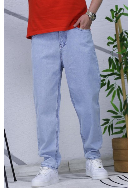 Erkek Yıkamalı Boyfirend Kot Pantolon