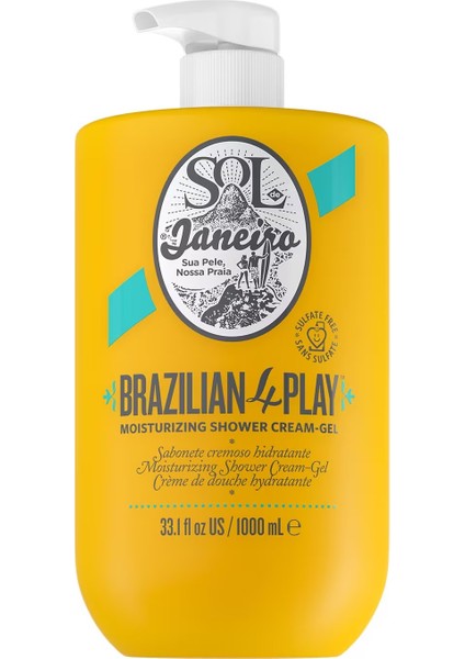 Sol De Janeıro Brazilian 4play Shower Cream Gel - Jel Krem 100 Ml