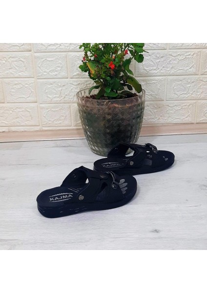 Kajma Siyah Renk Erkek Çocuk Günlük Terlik indirimleri