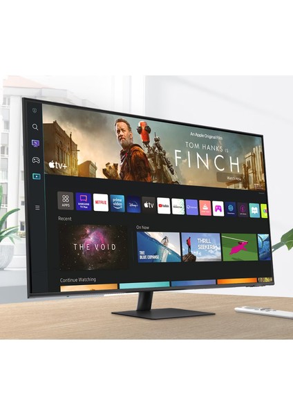 Akıllı TV-Monitör 80CM Ekran 32" Wi-Fi Bağlantı 4ms 60hz 1920 x 1080 32'' M5 Smart Slim Monitör FullHD TV 32'' M5- Duvar Montaj Aparatı Hediyeli
