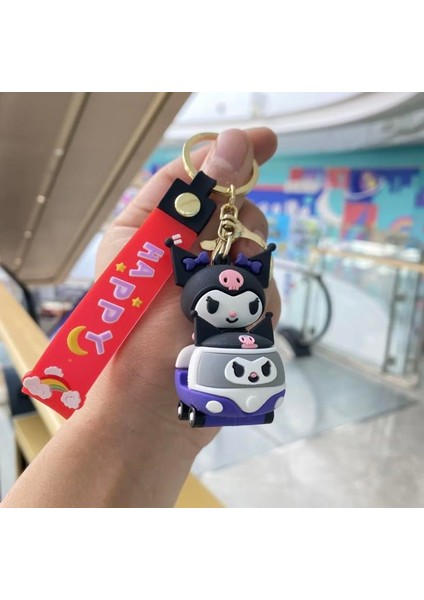 Sanrio Karakterleri Araba Tasarımlı Anahtarlık