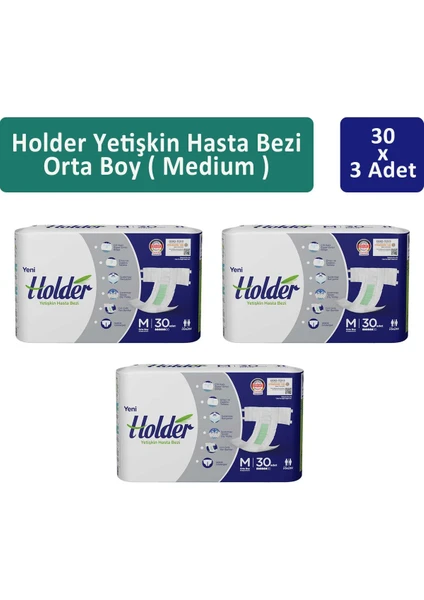 Yetişkin Hasta Bezi Orta Boy ( Medium ) 30 X 3 Adet