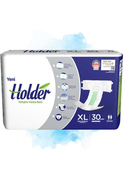 Yetişkin Hasta Bezi Ekstra Büyük Boy ( X Large ) 30 X 3 Adet