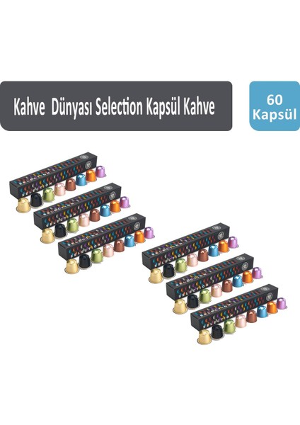 Selection Kapsül Kahve 60 Kapsül