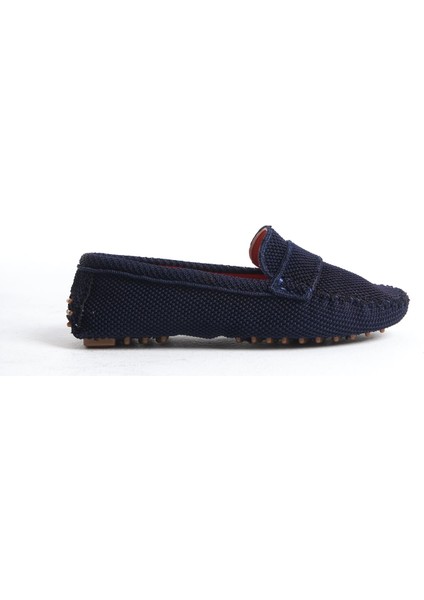 Mubiano Summer Kadın Triko Lacivert Babet & Loafer -Mstb2020-Lcv fırsatları