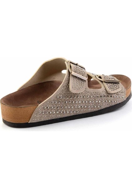 Vizon Taşlı Kadın Terlik K04319542087 fırsatları