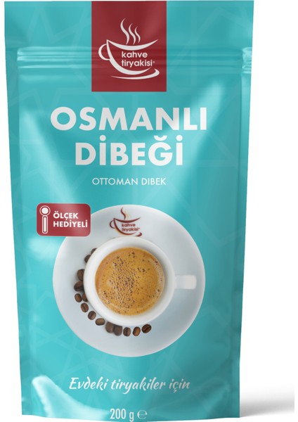 Osmanlı Dibeği Türk Kahvesi 200 gr Paket
