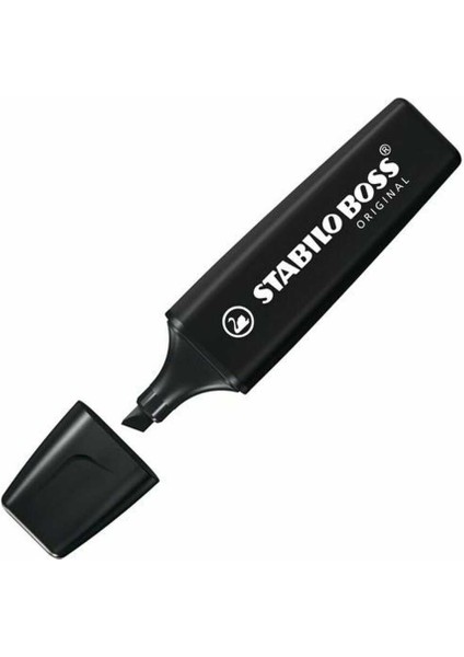 Fosforlu Kalem Boss Naturecolors Siyah 7046