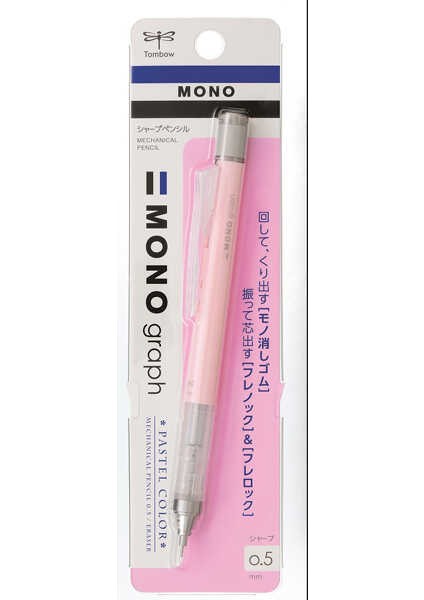 Versatil Kalem Mono Graph Pastel 0.5 Mm Blisterli Pembe