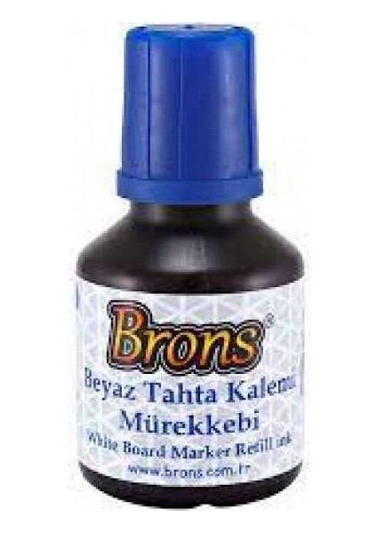 Tahta Kalem Mürekkebi 30 cc Mavi BR-351