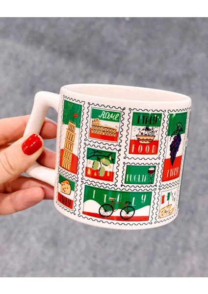 Italya Hediye Kupa Bardak - To Remember Series Italy