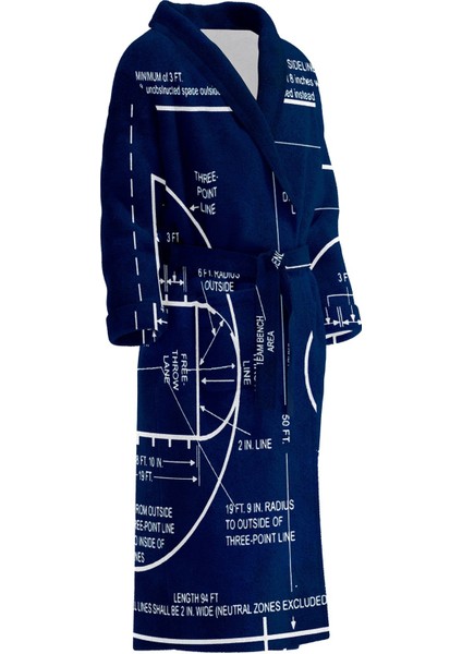 Basketball Court Navyblue - Basketbol Sahası Bornoz fiyatları
