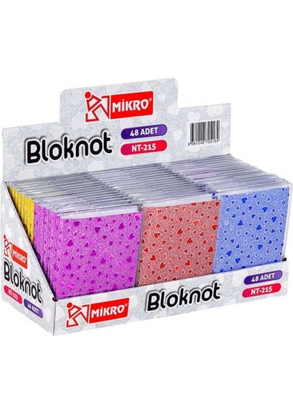 Not Defteri Bloknot Çizgili NT-215 (Adet Fiyatıdır)